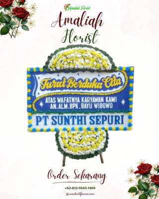 Papan Bunga Duka di Wangunsari