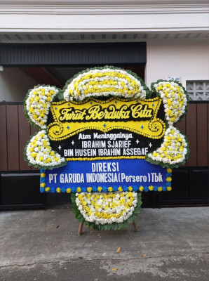 Papan Bunga Duka di Wangunsari