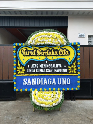 Papan Bunga Duka di Wangunsari