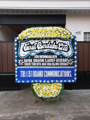 Papan Bunga Duka di Wangunsari